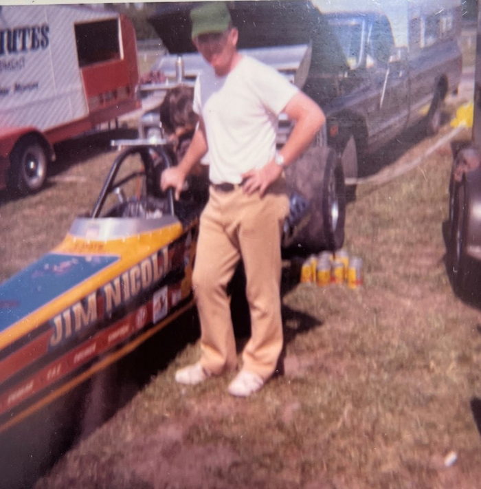 Tri-City Dragway - Ed Quick - Jake Bril - John Pitts Vintage Photo (newer photo)